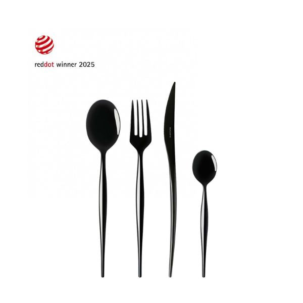 Bugatti Natura Black Diamond Cutlery Set 24-Piece