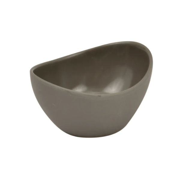 Dalebrook Stone Matt Melamine Reef Small Oval Dish 60ml