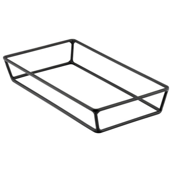 Dalebrook Black Rectangular Buffet Stand 306x166x50mm