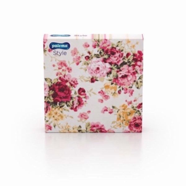 Paloma Napkin 3 Ply Red Rose 20 Pack