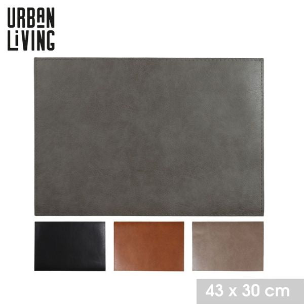 Urban Living Imitation Leather Placemat Assorted