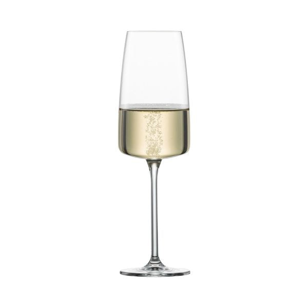 Zwiesel Glas Vivid Senses 388ml Sparkling Wine Glasses, Pack of 2