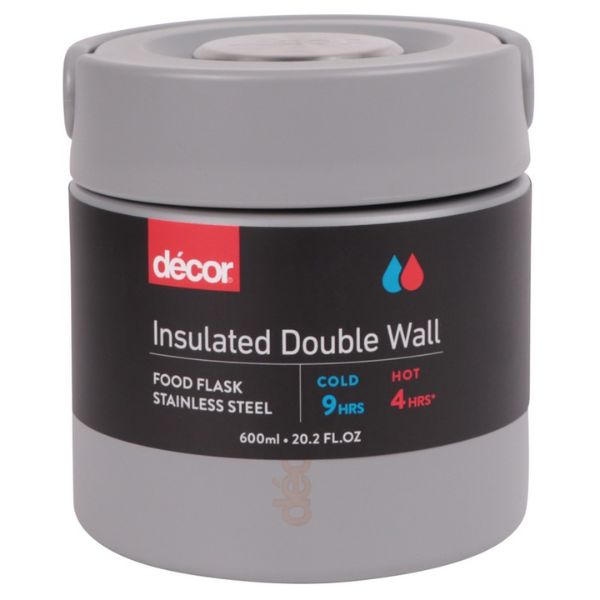 Decor Stainless Steel Vacuum Food Flask 600ml