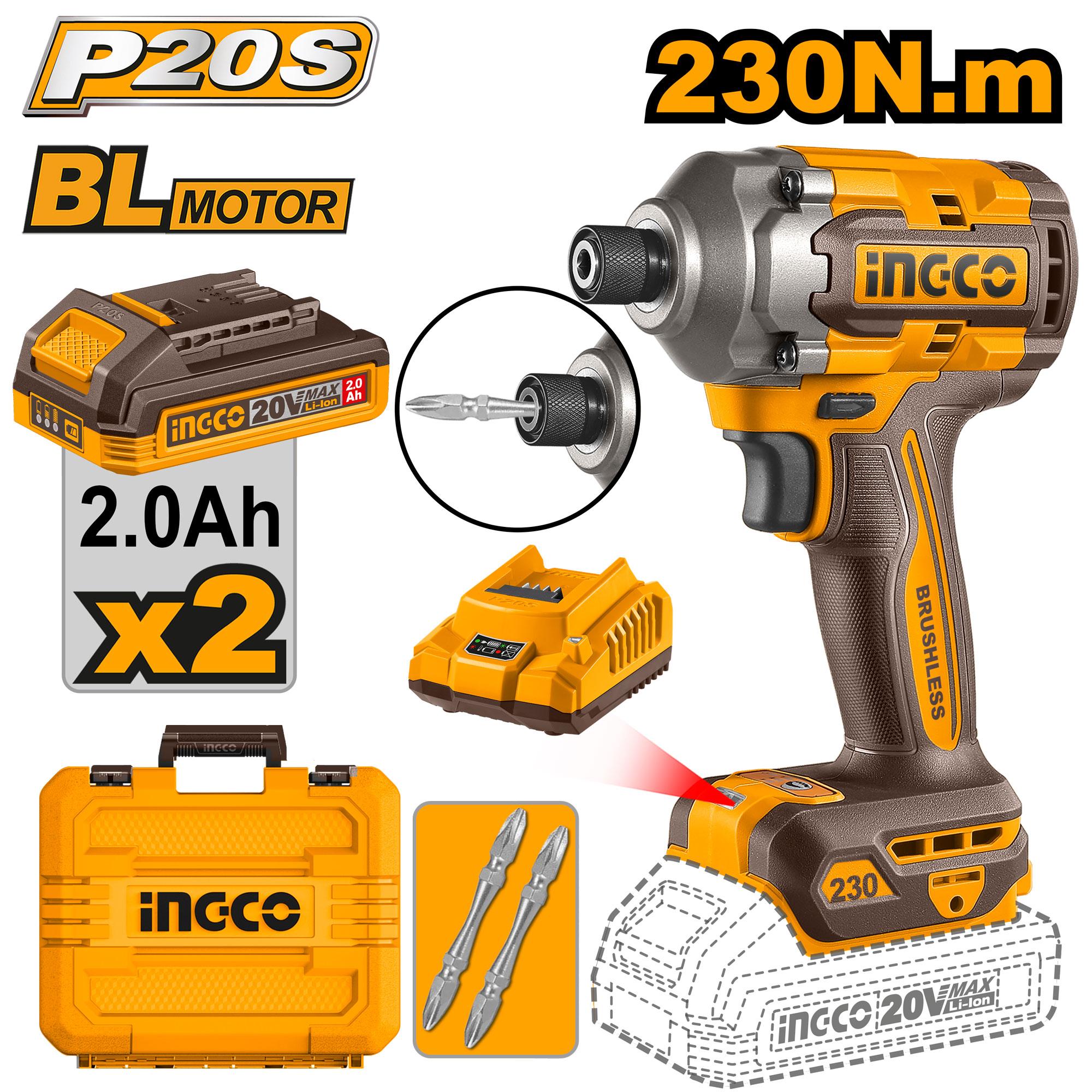 Heimwerker Ghana – 230Nm Lithium-Ion Cordless Driver 20V – CIRLI2023
