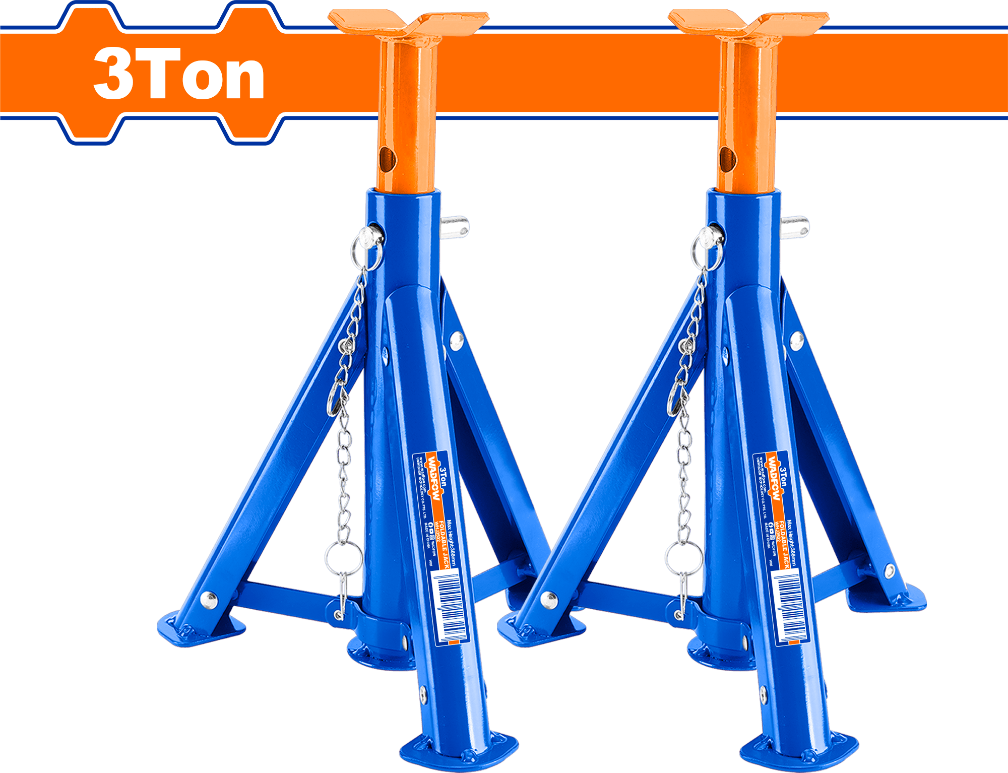 Heimwerker Ghana – 3 Ton Jack Stand (2 Pair) – WHJ3503