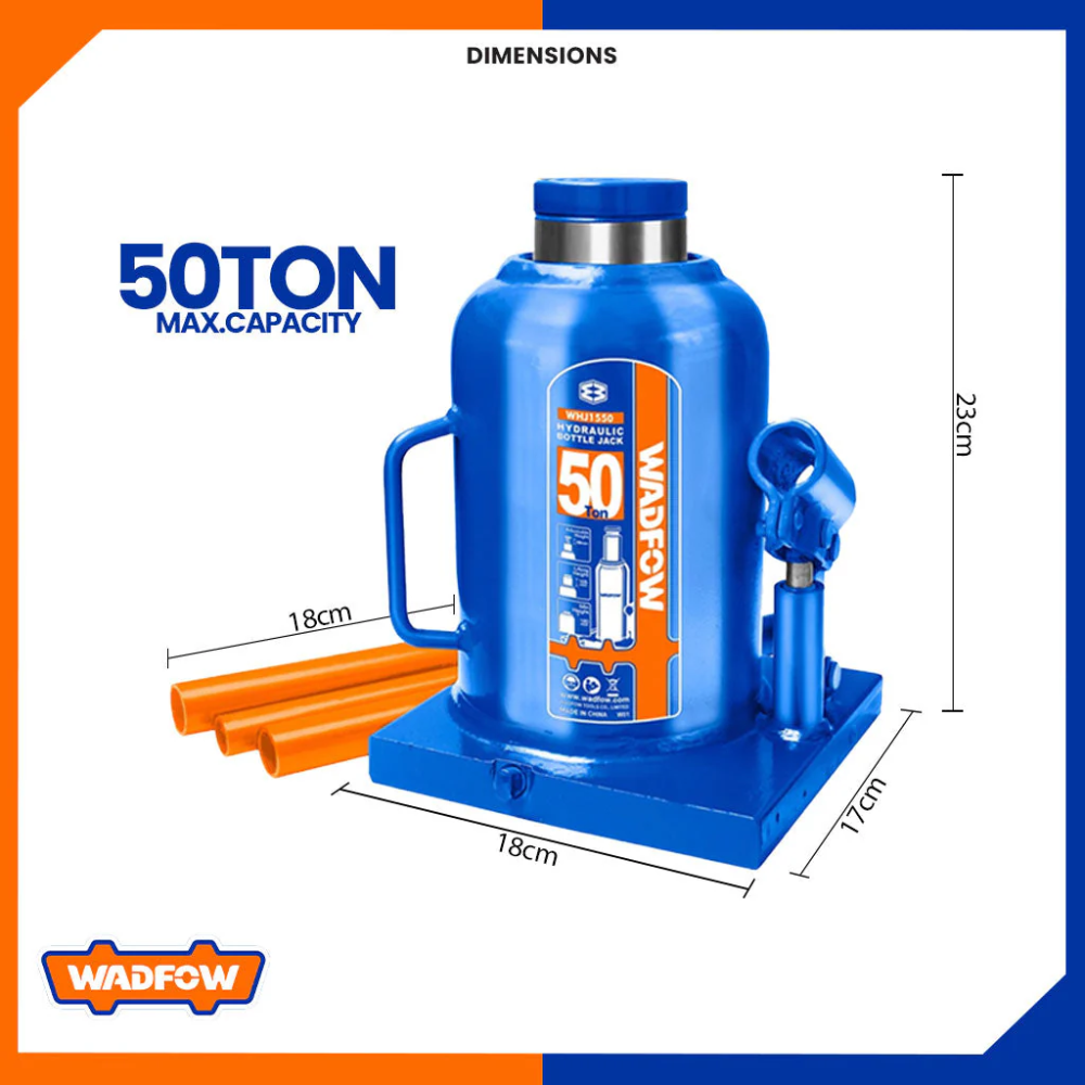 Heimwerker Ghana – 50 Ton Hydraulic Bottle Jack – WHJ1550