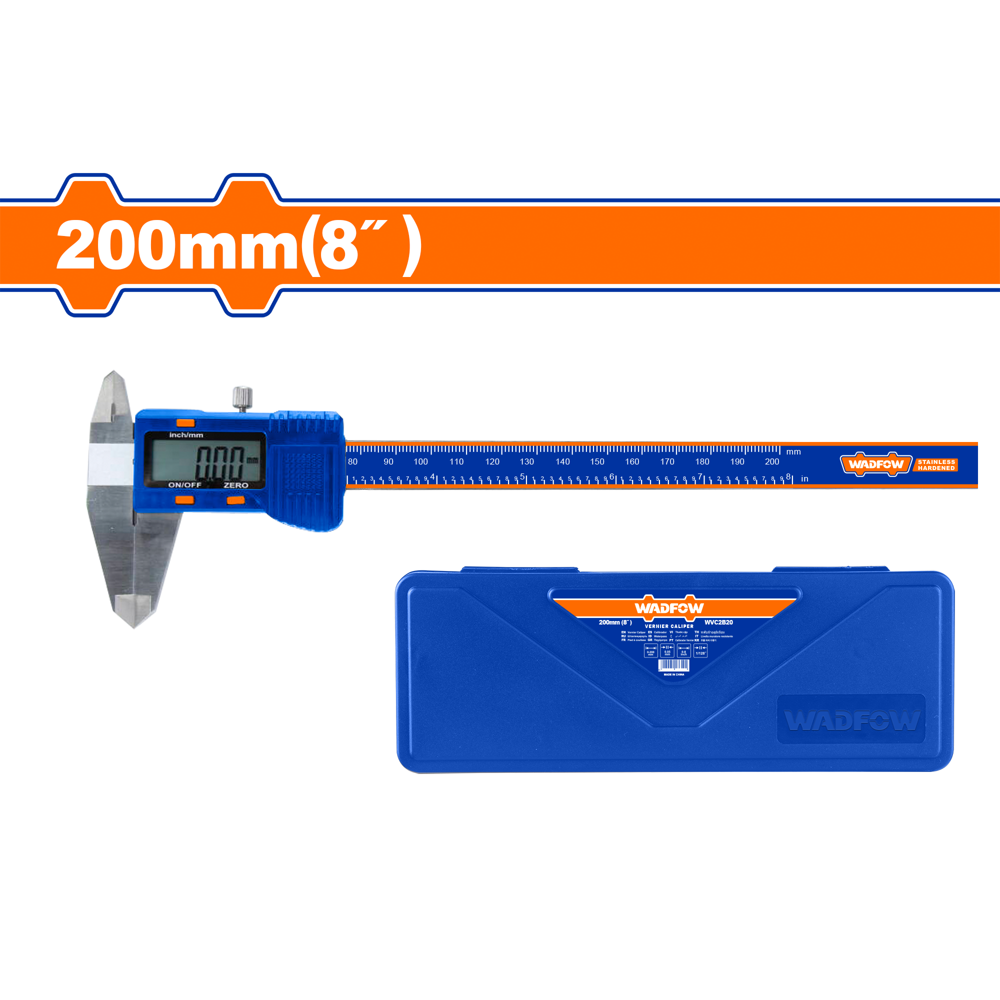 Heimwerker Ghana – 8" Digital Caliper – WVC2B20