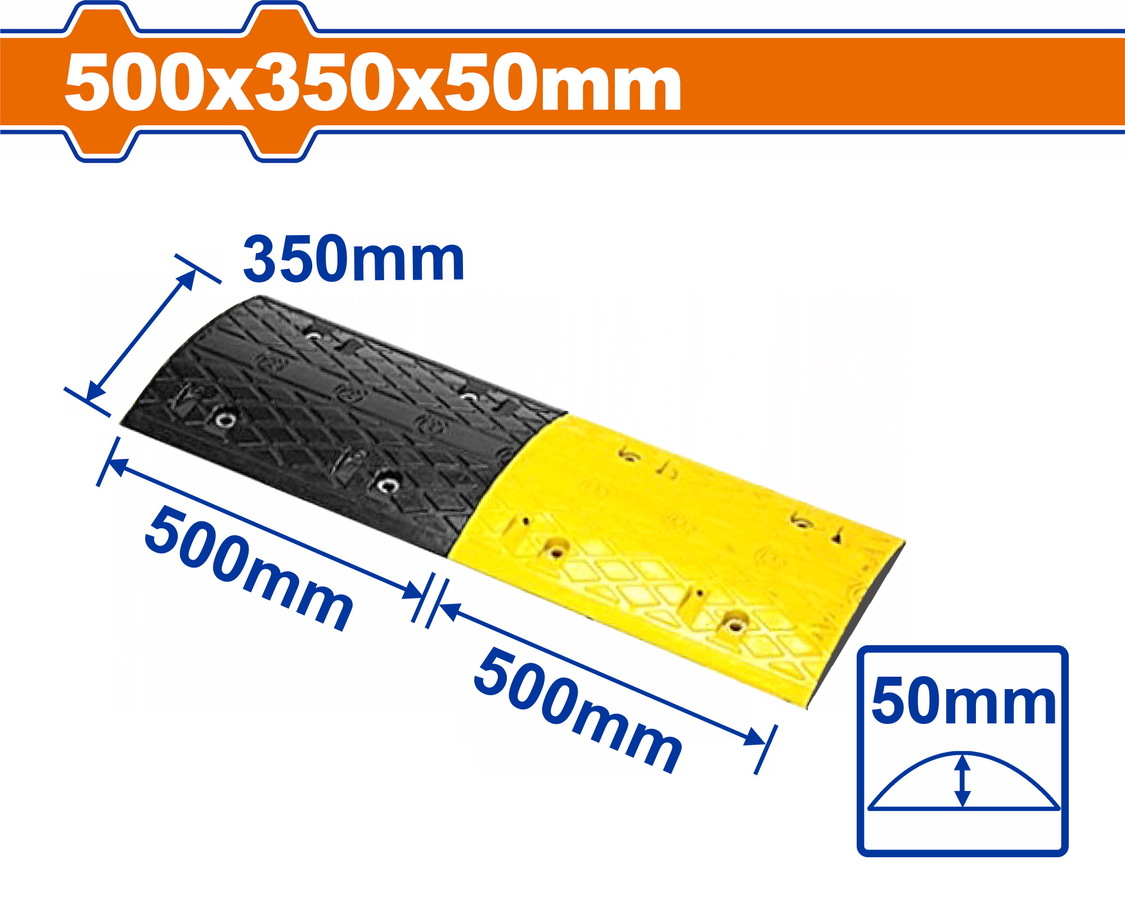 Heimwerker Ghana – 50MM Speed Bump 500X350X50mm – WYJ5A10