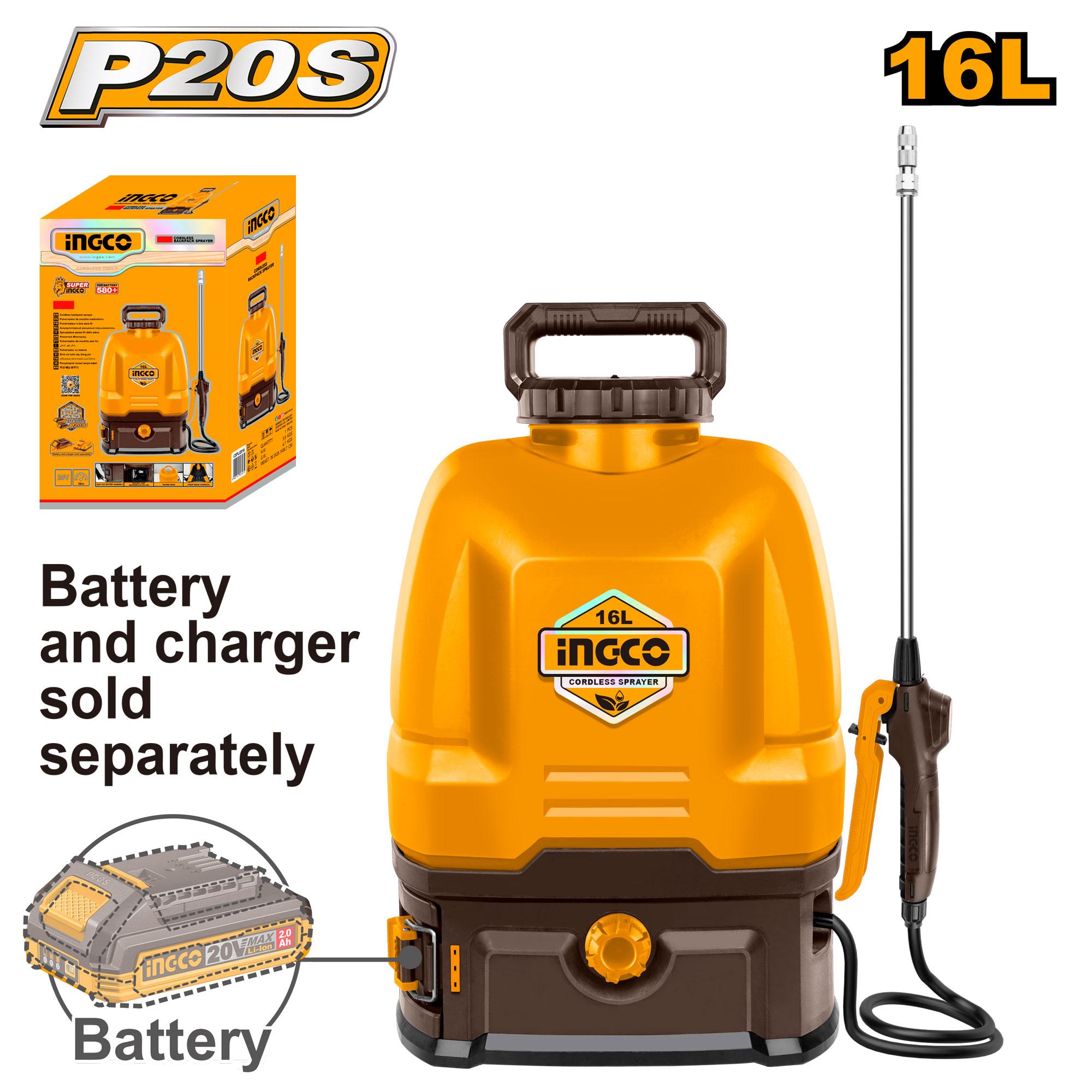 Heimwerker Ghana – 16L Cordless Knapsack Sprayer – CSPLI2016