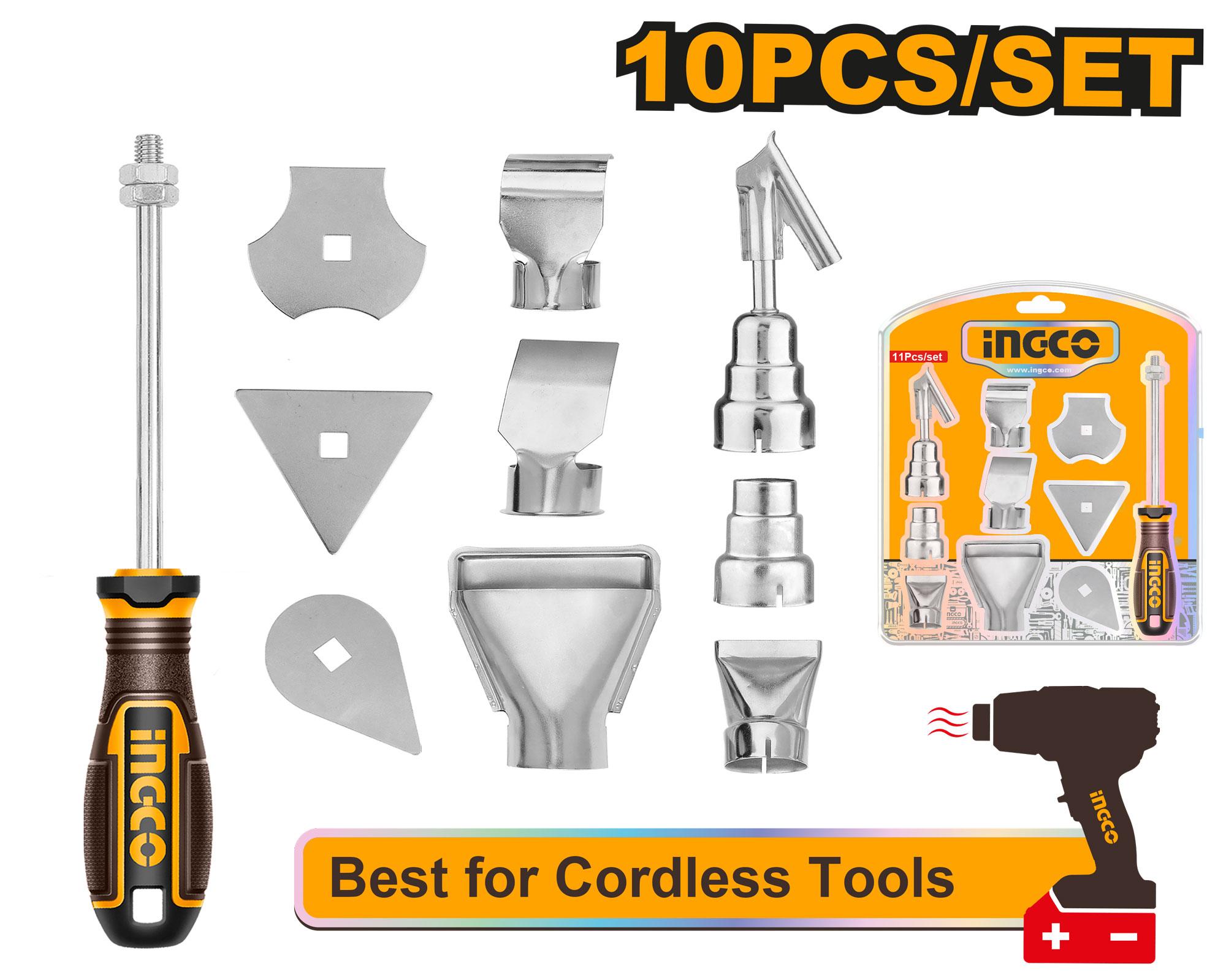 Heimwerker Ghana – 10 Piece Heat Gun Accessories Set – HGA0131