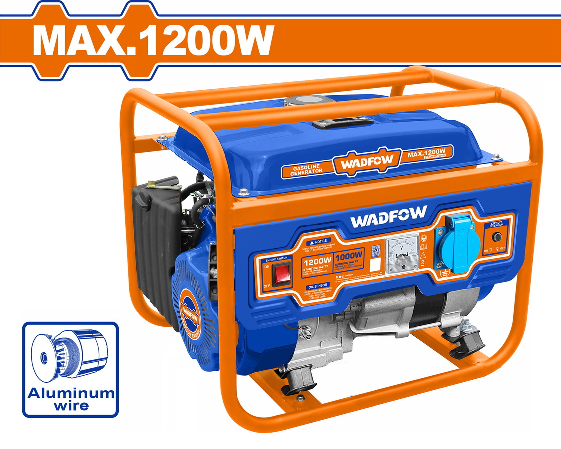 Heimwerker Ghana – Wadfow 1200W Gasoline Generator – WGEAA02