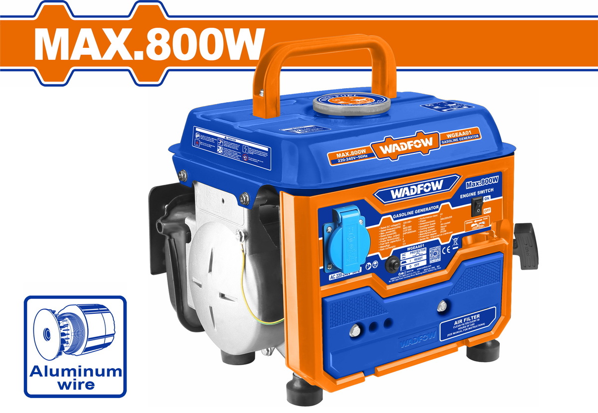 Heimwerker Ghana – Wadfow 800W Gasoline Generator – WGEAA01