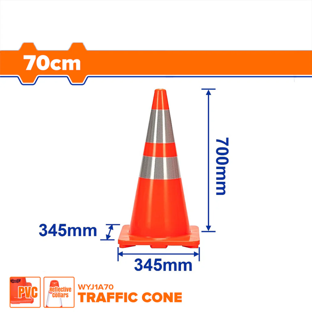 Heimwerker Ghana – WADFOW Traffic Cone 70cm – WYJ1–70