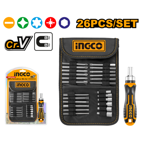 26 Pcs Screwdriver Bit Set – HKSDB0268