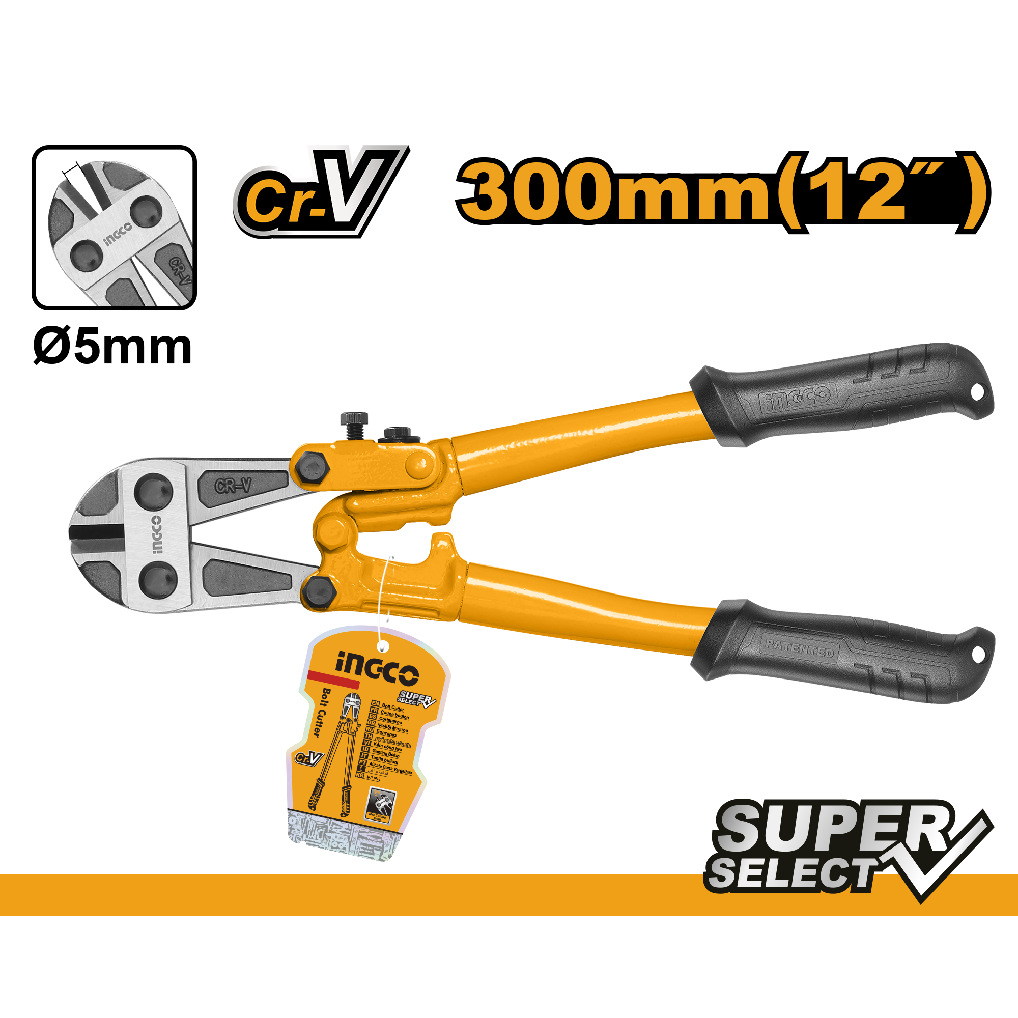 Ingco 12in Bolt Cutter – HBC0812