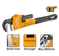 Ingco 18in Pipe Wrench – HPW0818