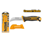 Ingco 200mm Curved Blade Cable Stripping Knife – HPK82001