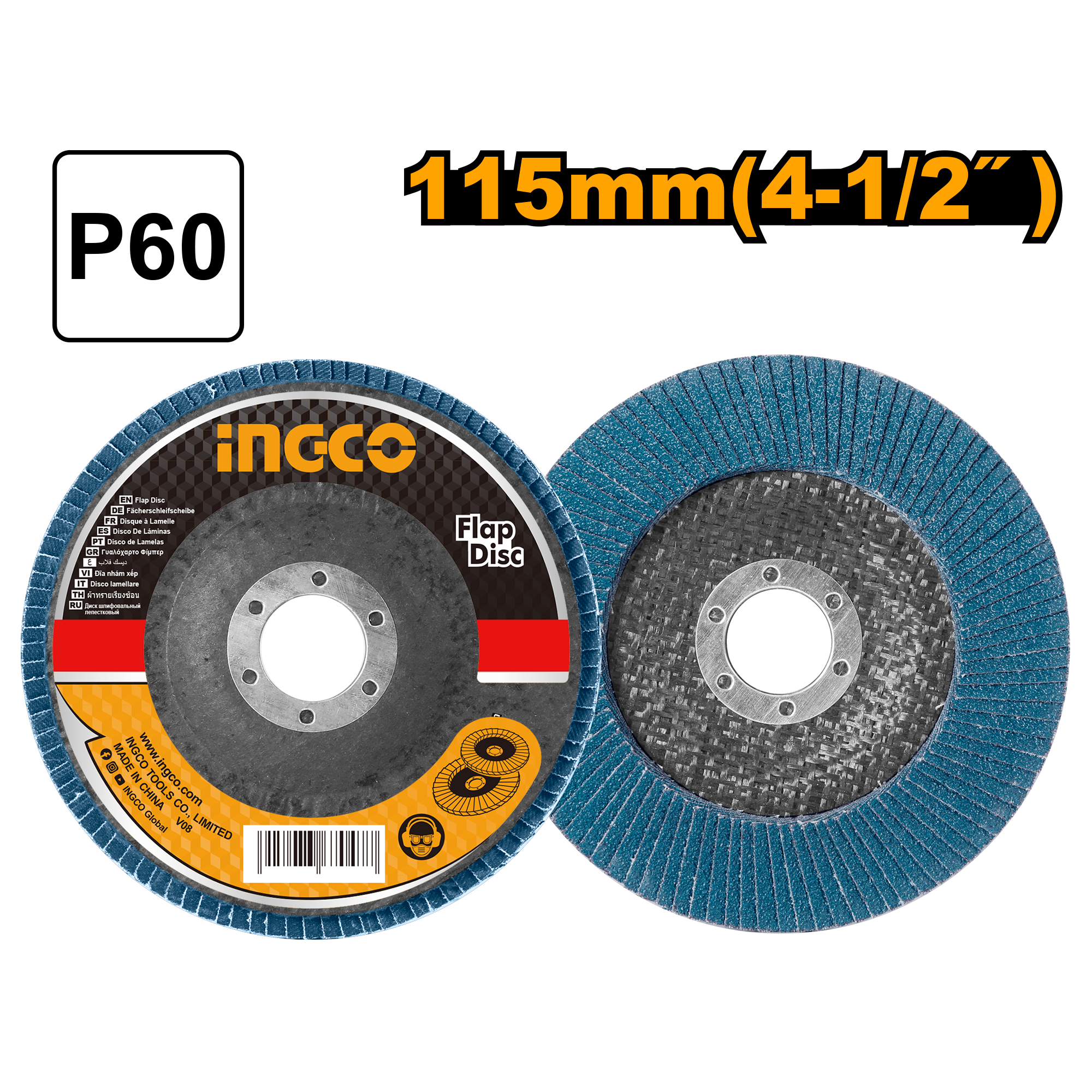 P60 Zirconium Flap Disc – FDZ1152