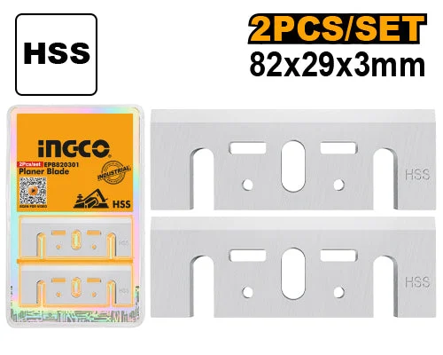 Ingco HSS Planer Blades 82x29x3mm – EPB820301