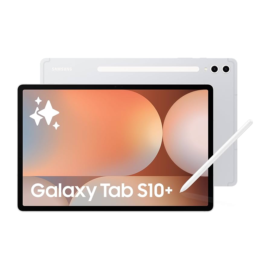 Samsung Galaxy Tab S10+ 5G 256GB+12GB - 12.4" 90Hz IPS 1440x2304, Exynos 1580, 8000mAh 45W, IP68, S Pen Included