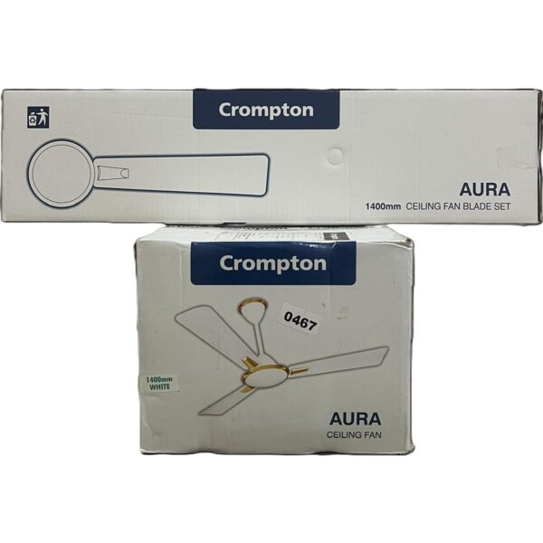 Crompton Aura 47" 3-Blade Ceiling Fan with 5-Speed Regulator