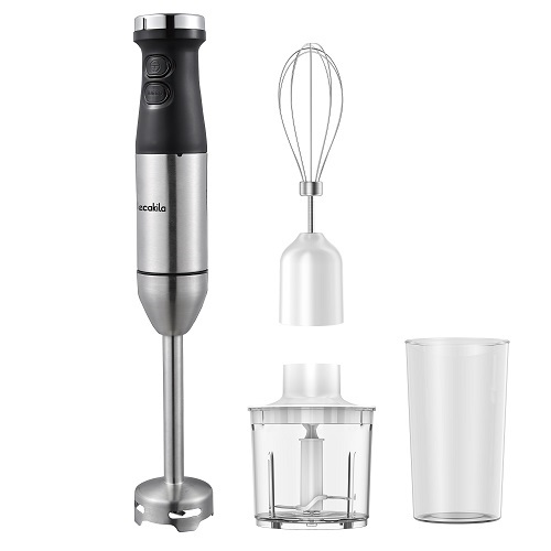 Decakila KEJB008B Hand Blender 600W 4-in-1 Set