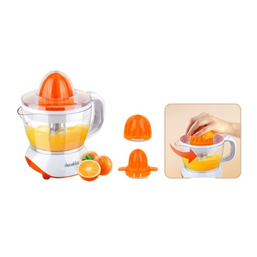 Decakila 0.7L Citrus Juicer with Double Cones & Jog Function