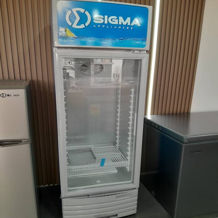 Sigma 260L Single Door Display Refrigerator - White