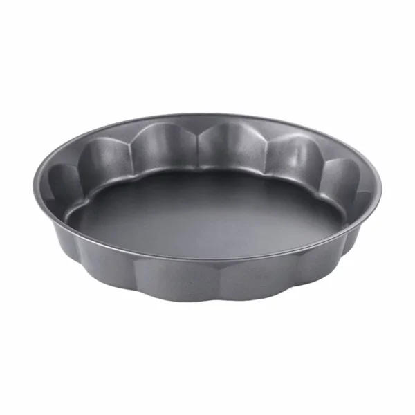 Decakila KMTT072B 28cm Non-Stick Round Cake Pan - Carbon Steel, 0.4mm, 230°C Oven-Safe