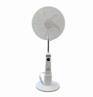 Midea 18-Inch Rechargeable Standing Fan with Digital Display