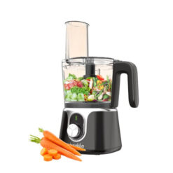 Decakila KMMG005B Mini Cordless Food Chopper - Rechargeable, 300ml Glass Bowl, USB, Baby Food/Veggies