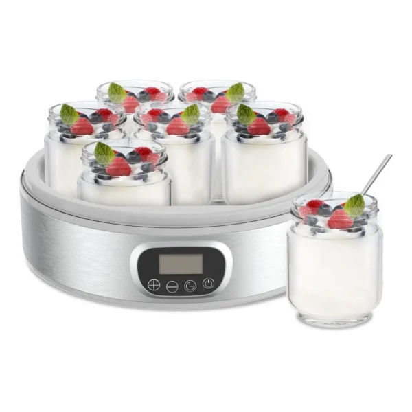 Decakila 7-Jar Electric Yogurt Maker with LCD Display