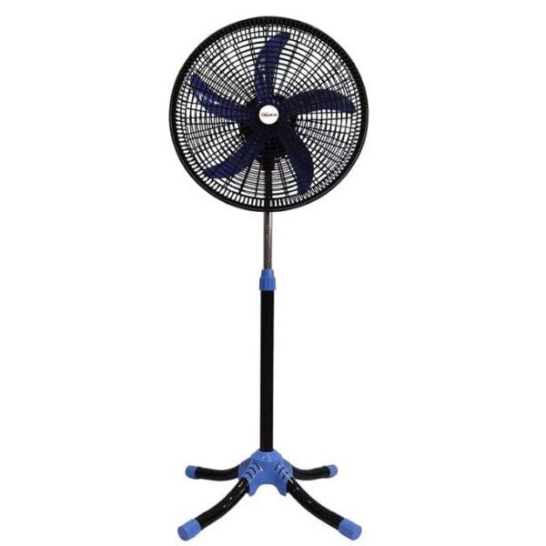 Delron 18″ New Heavy Cross Base Basket Type Standing Fan
