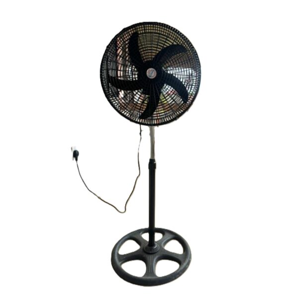 Qiudes 18″ Round Base Basket Type Standing Fan
