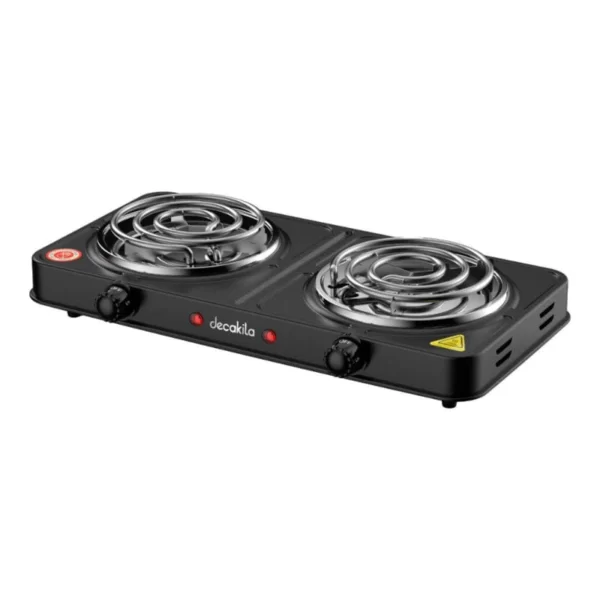 Decakila 2000W Double Burner Electric Hot Plate - Portable