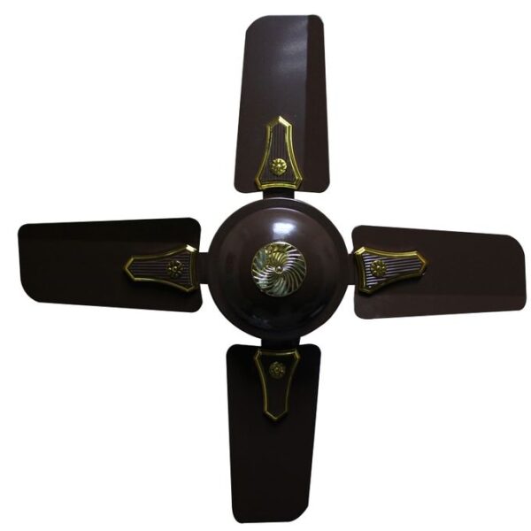 Delron 24″ Ceiling Fan Short Blade – Brown