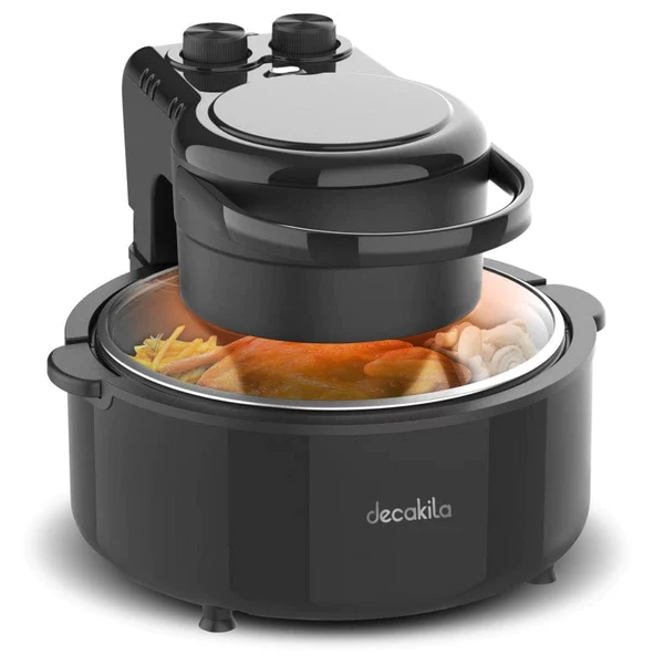 Decakila 5.0L Air Fryer with Transparent Viewing Window
