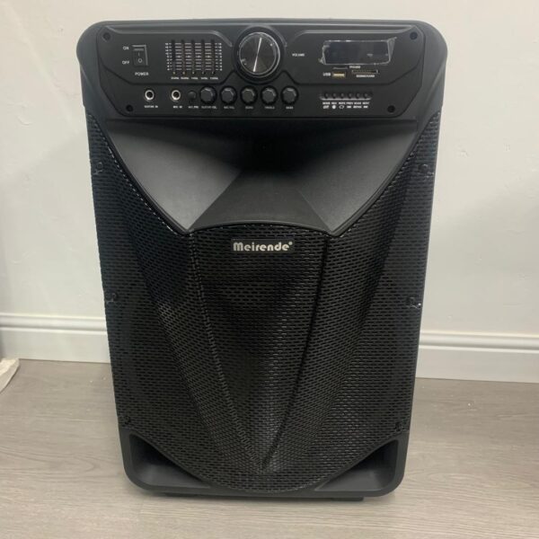 Gold Star 15" 600W Portable PA Speaker System with Karaoke & Wireless Microphones