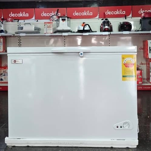H&A 318L Large Capacity Chest Freezer with LED Light (White)