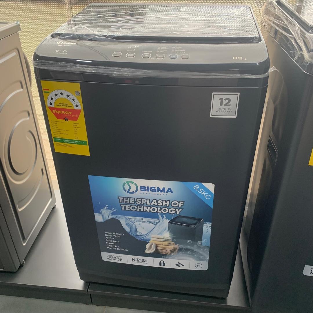 Sigma 8.5kg Top Load Fully Automatic Washing Machine