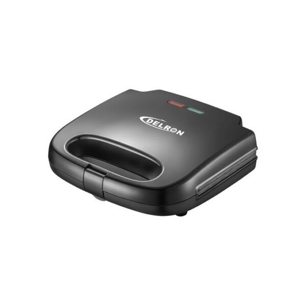 Delron 2-Slice Sandwich Maker with Non-Stick Plates