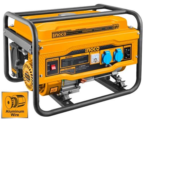 Ingco 2.8kW Gasoline Generator - Portable Power Solution for Tools & Home
