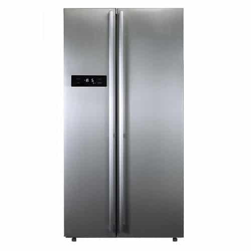 Nasco 430L Side-by-Side Refrigerator – No Frost & Touch Control Panel