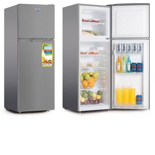 Novo 132L Top Freezer Refrigerator – Essential Cooling with Lock