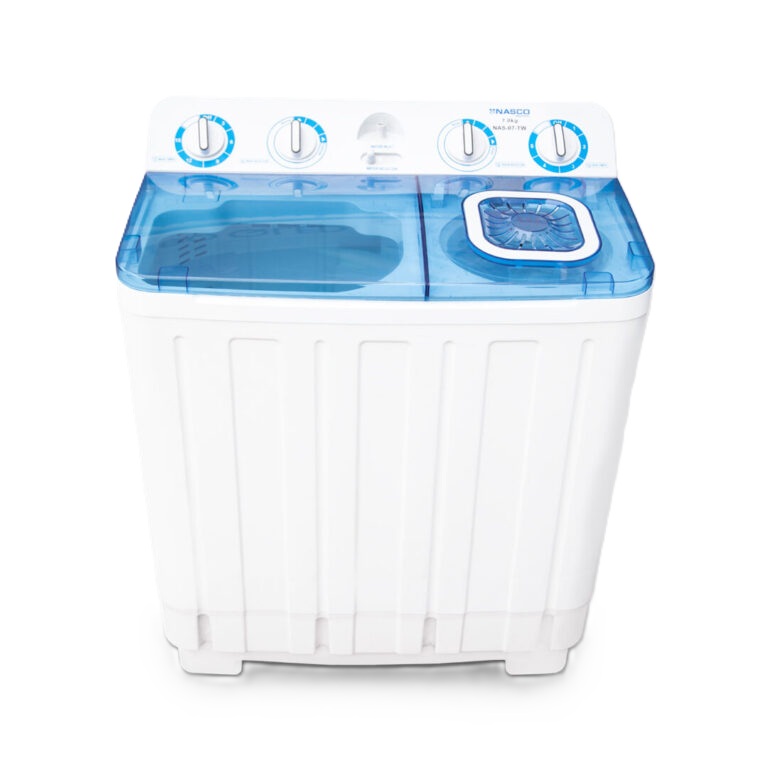 Nasco 7kg Twin Tub Washing Machine with Drain Pump