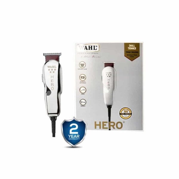 Wahl Hero Corded T-Blade Trimmer – Professional Lining & Artwork