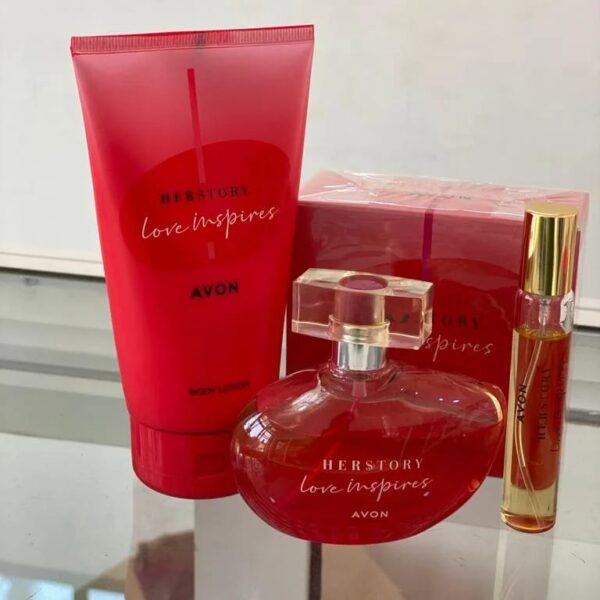 Avon Herstory Love Inspires Gift Set – Eau de Parfum & Body Lotion