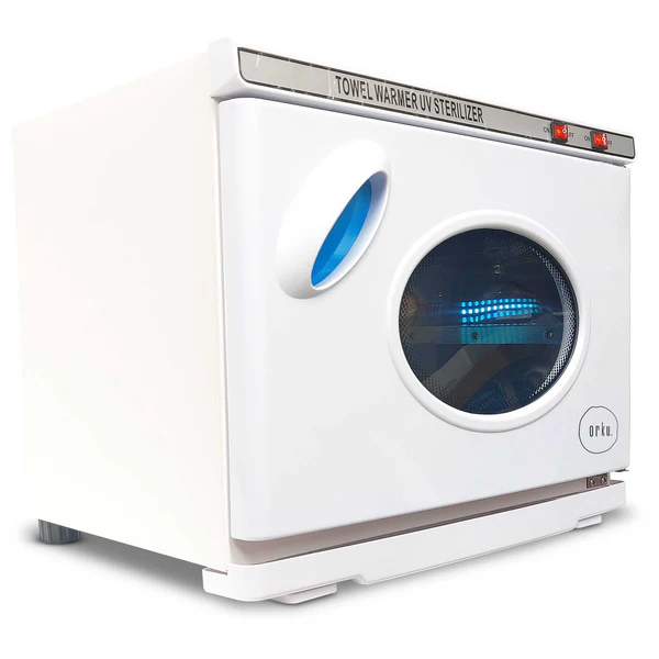 25L White UV Electric Towel Warmer & Sterilizer Cabinet