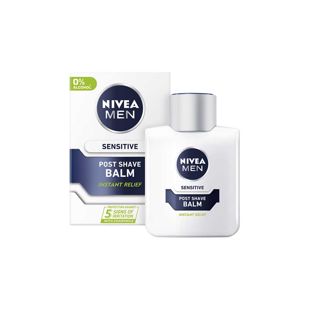 Nivea Men Sensitive Post Shave Balm 100ml – Soothes & Hydrates