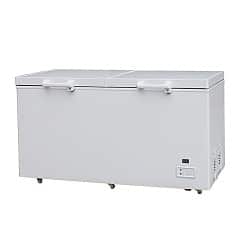 Delron 608L Double Door Chest Freezer with Key Lock